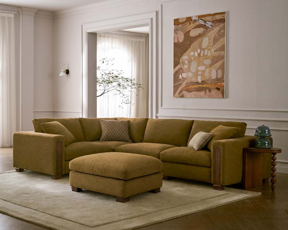 Kagan-4-Piece-Chaise-Sectional-Sofa-Basktweave-Caramel-With-Ottoman-Set_1